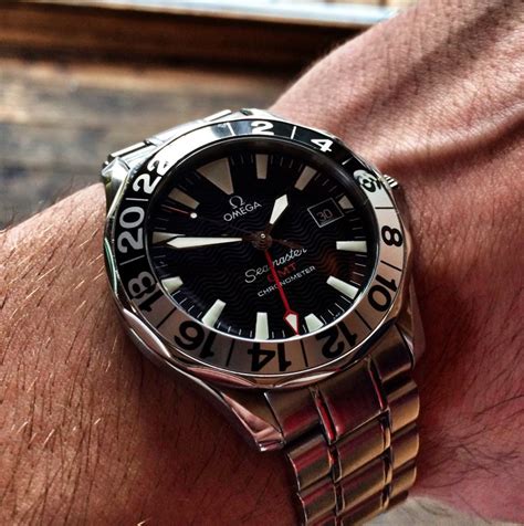 omega seamaster gmt precio|Omega Seamaster gmt 50th anniversary.